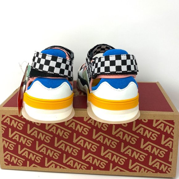 VANS Varix Wc Tri-Lock Checker Multi Suede Canva Women's Sizes 7 VN0A4U1NXWA - Picture 5 of 8